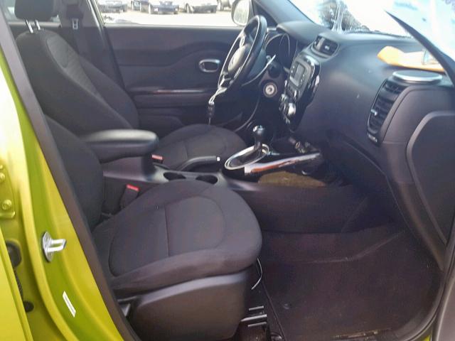 KNDJX3A53E7710956 - 2014 KIA SOUL ! Yaşıl foto 5