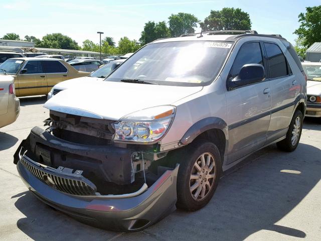 3G5DA03E55S549108 - 2005 BUICK RENDEZVOUS GRAY photo 2