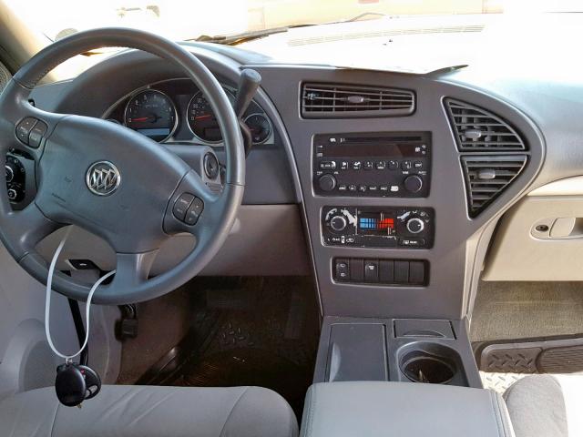 3G5DA03E55S549108 - 2005 BUICK RENDEZVOUS GRAY photo 9