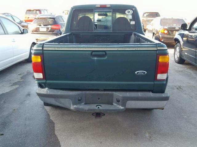 1FTYR10C3WPB61936 - 1998 FORD RANGER GREEN photo 6