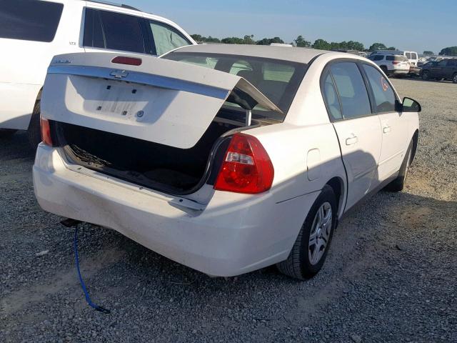 1G1ZS58F08F106926 - 2008 CHEVROLET MALIBU LS WHITE photo 4