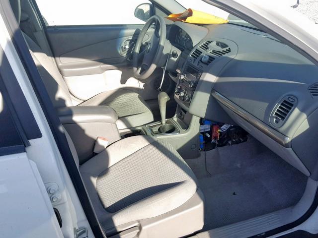 1G1ZS58F08F106926 - 2008 CHEVROLET MALIBU LS WHITE photo 5