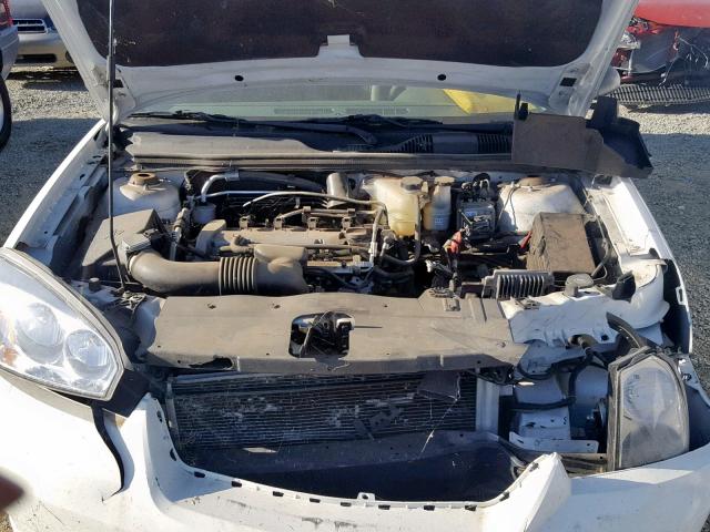 1G1ZS58F08F106926 - 2008 CHEVROLET MALIBU LS WHITE photo 7