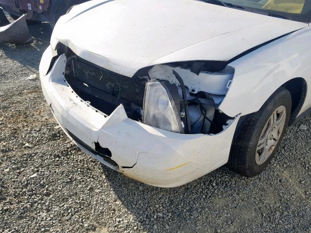 1G1ZS58F08F106926 - 2008 CHEVROLET MALIBU LS WHITE photo 9