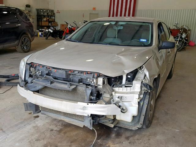 1G11B5SA7DF250199 - 2013 CHEVROLET MALIBU LS GOLD photo 2