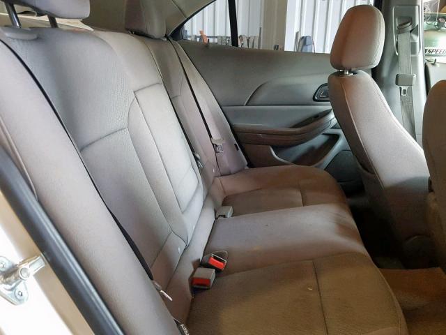 1G11B5SA7DF250199 - 2013 CHEVROLET MALIBU LS GOLD photo 6