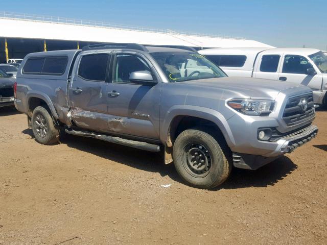 3TMDZ5BN8GM008853 - 2016 TOYOTA TACOMA DOU SILVER photo 1