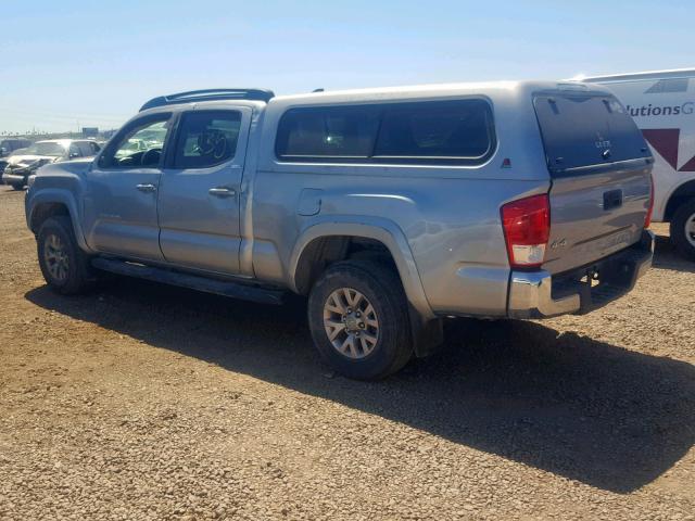3TMDZ5BN8GM008853 - 2016 TOYOTA TACOMA DOU SILVER photo 3