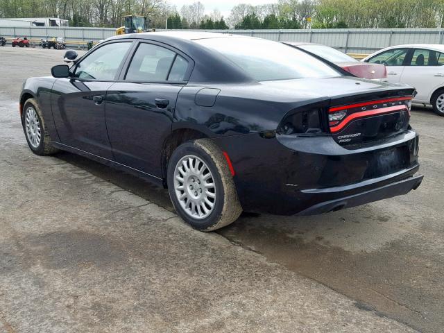 2C3CDXKT5HH566250 - 2017 DODGE CHARGER PO BLACK photo 3