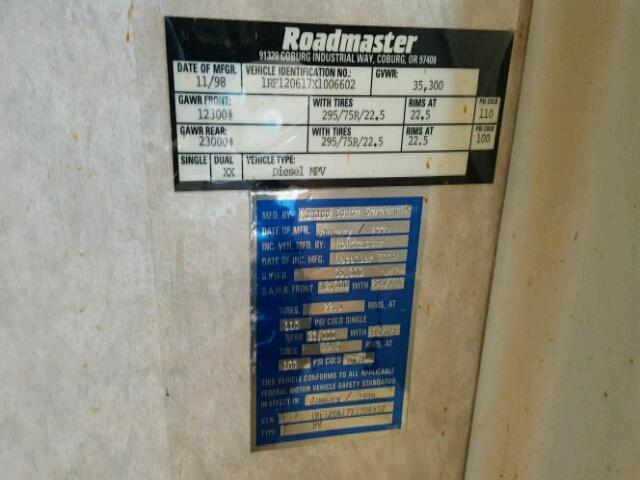 1RF120617X1006602 - 1999 ROADMASTER RAIL EXECUTIVE/ Morski zdjęcie 10