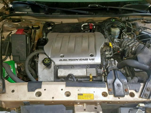 1G3WH52H8YF185197 - 2000 OLDSMOBILE INTRIGUE G GOLD photo 7