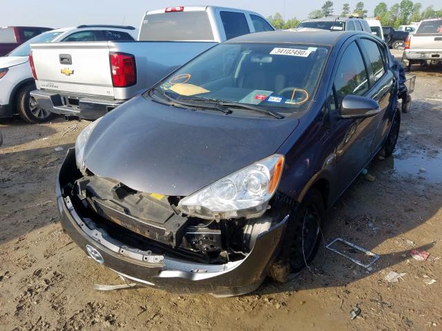 JTDKDTB37E1071042 - 2014 TOYOTA PRIUS C  photo 2