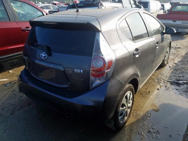 JTDKDTB37E1071042 - 2014 TOYOTA PRIUS C  photo 4