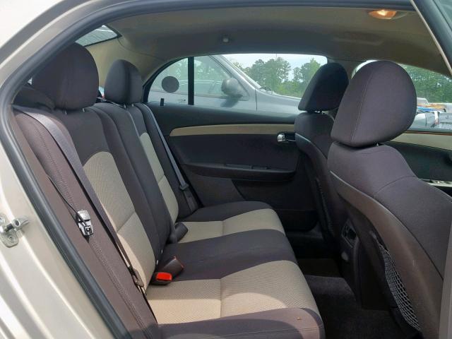 1G1ZC5E12BF109923 - 2011 CHEVROLET MALIBU 1LT 金色 照片 6