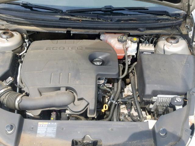 1G1ZC5E12BF109923 - 2011 CHEVROLET MALIBU 1LT 金色 照片 7