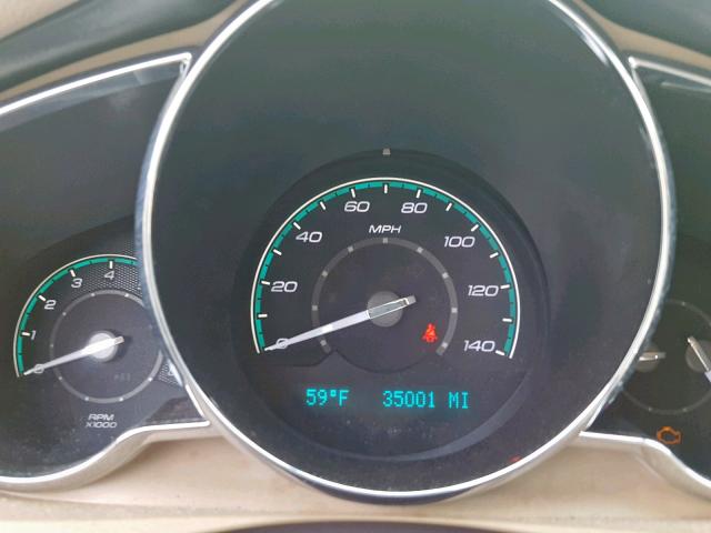 1G1ZC5E12BF109923 - 2011 CHEVROLET MALIBU 1LT 金色 照片 8