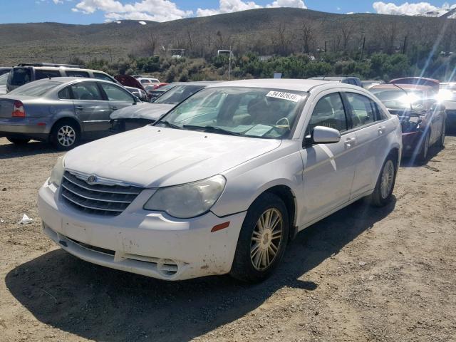 1C3LC56R77N551986 - 2007 CHRYSLER SEBRING TO WHITE photo 2