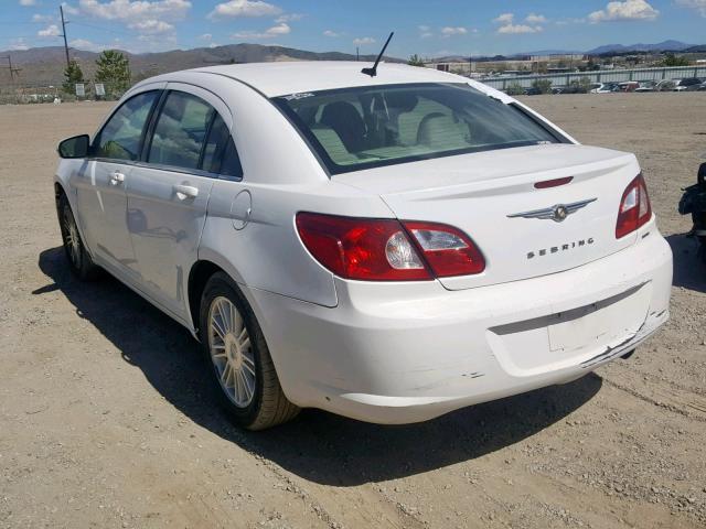 1C3LC56R77N551986 - 2007 CHRYSLER SEBRING TO WHITE photo 3