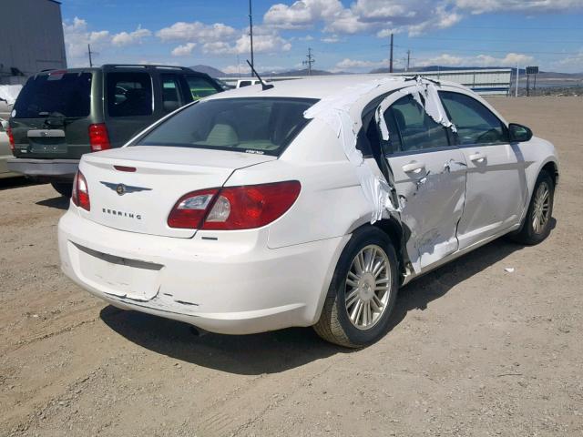 1C3LC56R77N551986 - 2007 CHRYSLER SEBRING TO WHITE photo 4