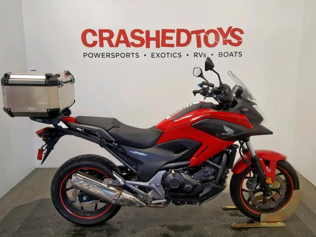 JH2RC6358FK300074 - 2015 HONDA NC700X RED photo 1