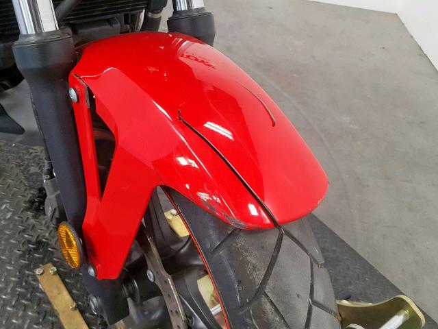 JH2RC6358FK300074 - 2015 HONDA NC700X RED photo 9