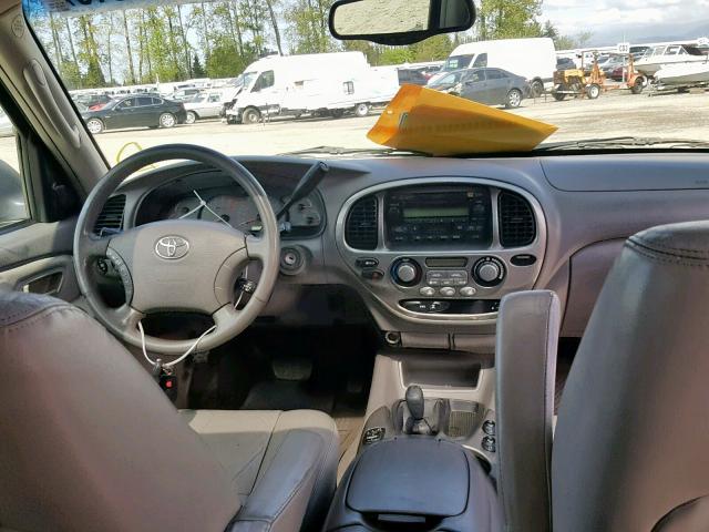 5TDBT48A34S206145 - 2004 TOYOTA SEQUOIA LI GRAY photo 9