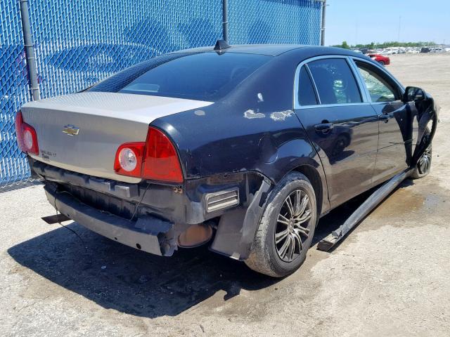 1G1ZG57B58F214121 - 2008 CHEVROLET MALIBU LS BLACK photo 4