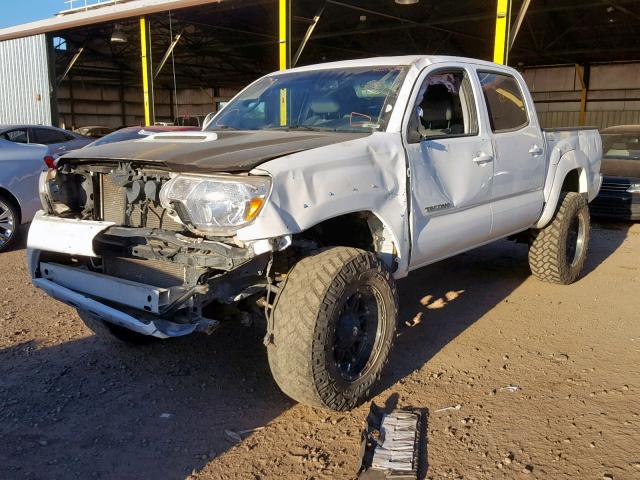5TFLU4EN9CX043762 - 2012 TOYOTA TACOMA DOU 白色 照片 2