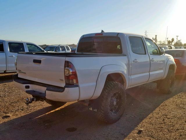 5TFLU4EN9CX043762 - 2012 TOYOTA TACOMA DOU 白色 照片 4