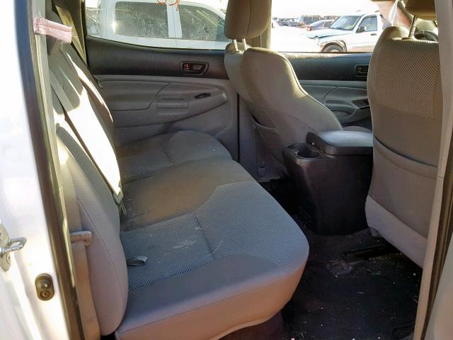 5TFLU4EN9CX043762 - 2012 TOYOTA TACOMA DOU 白色 照片 6