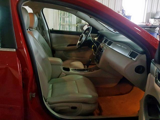 2G1WD58C481328377 - 2008 CHEVROLET IMPALA SUP წითელი ფოტო 5
