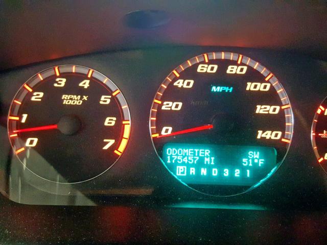 2G1WD58C481328377 - 2008 CHEVROLET IMPALA SUP წითელი ფოტო 8