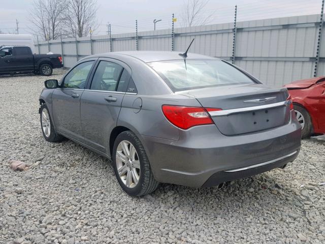 1C3BC1FG8BN602911 - 2011 CHRYSLER 200 TOURIN GRAY photo 3