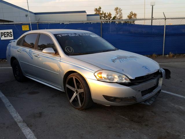 2G1WC5EM6B1145179 - 2011 CHEVROLET IMPALA LTZ SILVER photo 1