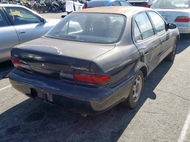 1Y1SK5363RZ086294 - 1994 GEO PRIZM BASE BLACK photo 4