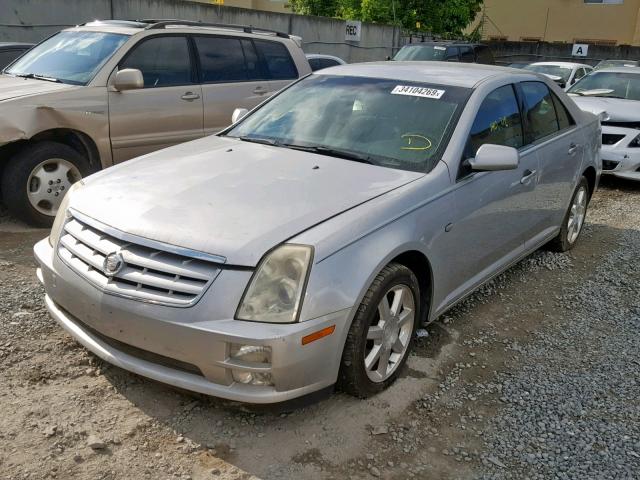 1G6DW677650186272 - 2005 CADILLAC STS SILVER photo 2