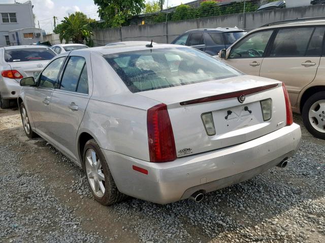 1G6DW677650186272 - 2005 CADILLAC STS SILVER photo 3
