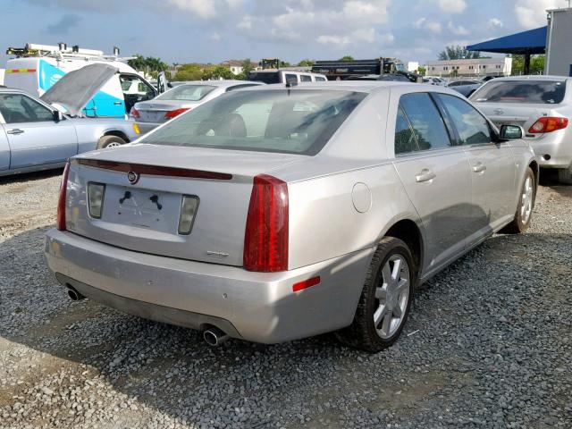 1G6DW677650186272 - 2005 CADILLAC STS SILVER photo 4