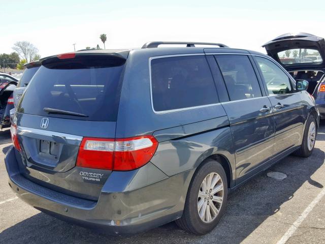 5FNRL38885B006065 - 2005 HONDA ODYSSEY TO GRAY photo 4