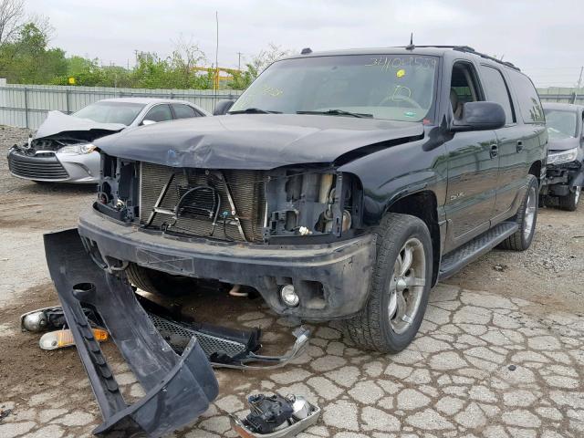 1GKFK66U34J154238 - 2004 GMC YUKON XL D BLACK photo 2