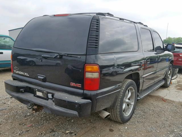 1GKFK66U34J154238 - 2004 GMC YUKON XL D BLACK photo 4