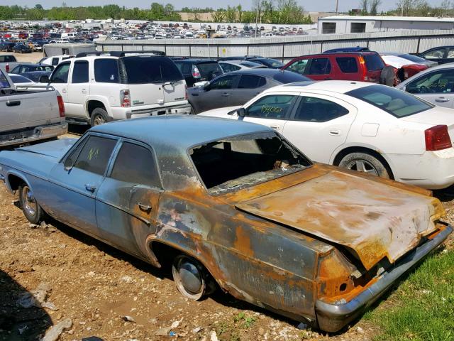 156696S162740 - 1966 CHEVROLET BEL AIR BLUE photo 3