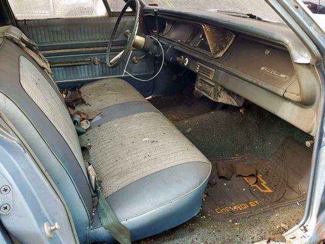 156696S162740 - 1966 CHEVROLET BEL AIR BLUE photo 5