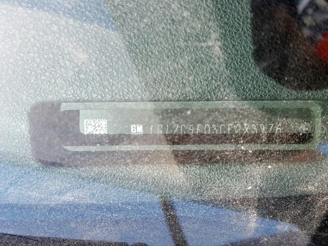 1G1ZC5E03CF283976 - 2012 CHEVROLET MALIBU 1LT SILVER photo 10