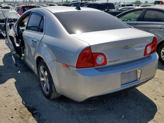 1G1ZC5E03CF283976 - 2012 CHEVROLET MALIBU 1LT SILVER photo 3