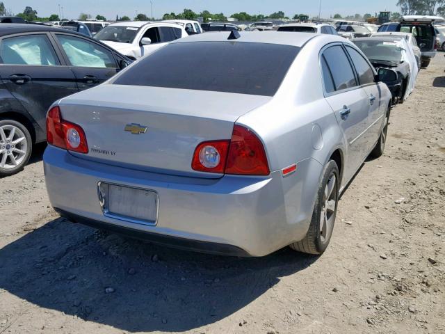 1G1ZC5E03CF283976 - 2012 CHEVROLET MALIBU 1LT SILVER photo 4