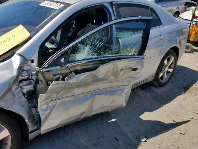 1G1ZC5E03CF283976 - 2012 CHEVROLET MALIBU 1LT SILVER photo 9