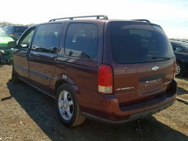1GNDV231X8D199248 - 2008 CHEVROLET UPLANDER L 栗色 照片 3