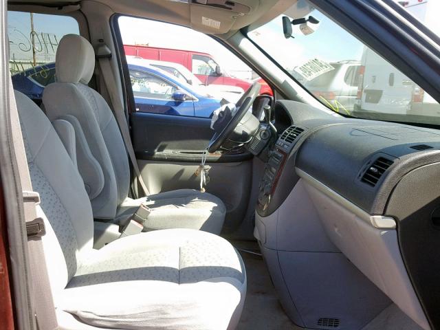 1GNDV231X8D199248 - 2008 CHEVROLET UPLANDER L 栗色 照片 5
