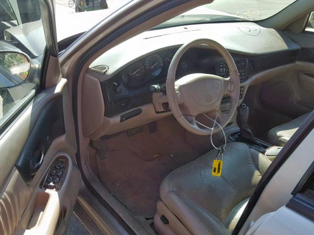 2G4WB52K731106403 - 2003 BUICK REGAL LS GOLD photo 9